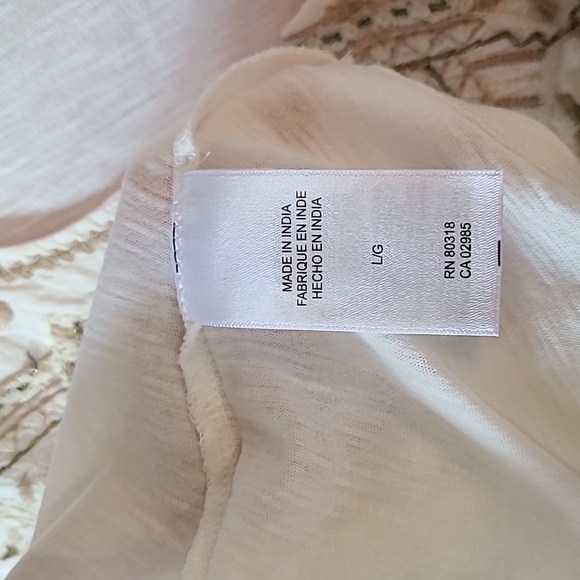 Luck Brand Embroidered Top Size Large - Picture 15 of 16